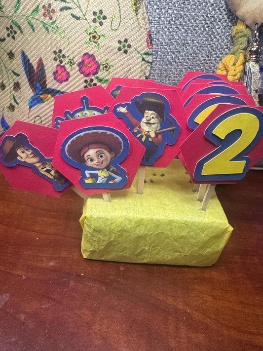 Toy Story Cupcake Toppers