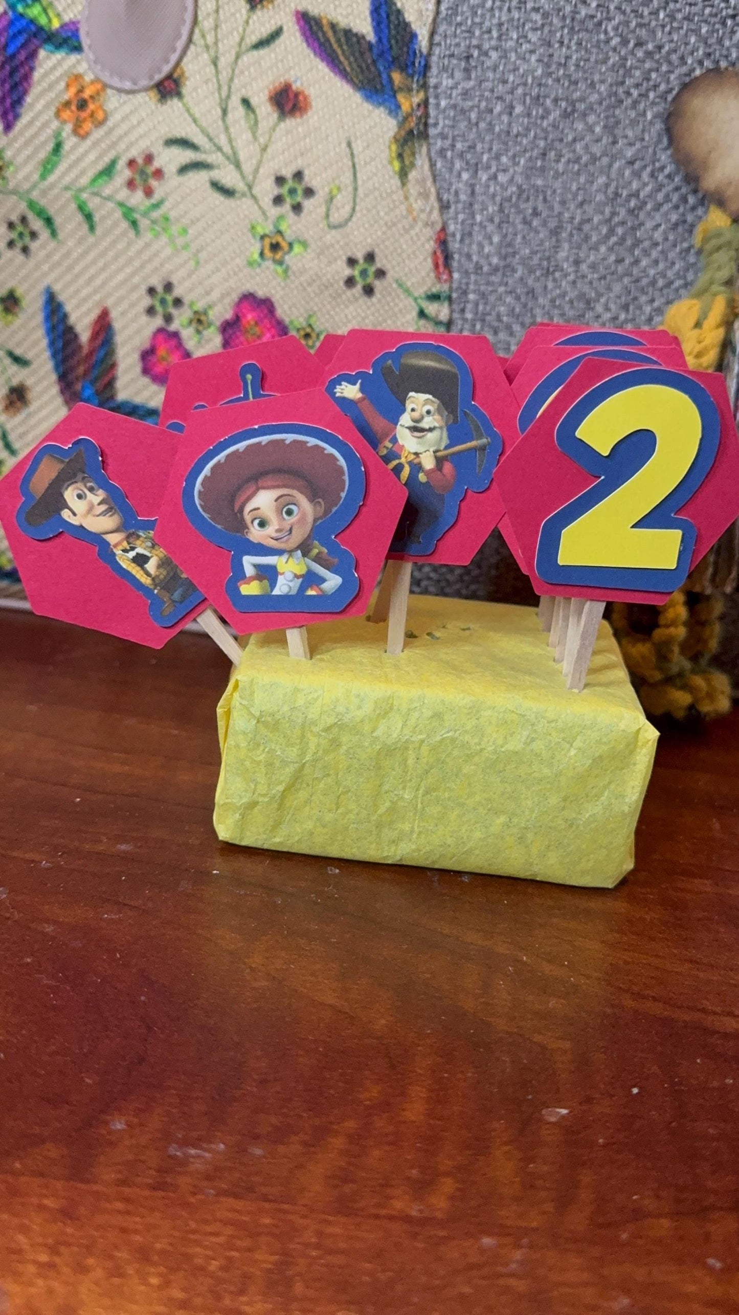 Toy Story Cupcake Toppers