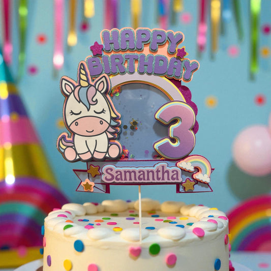 Unicorn Cake topper