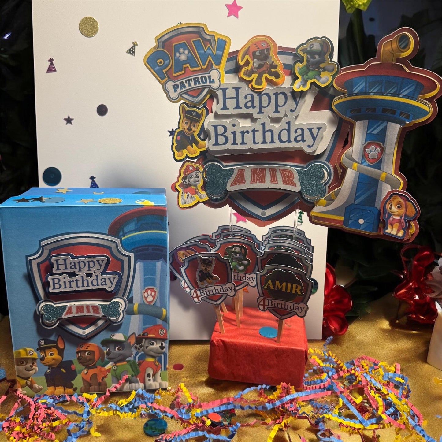 Paw Patrol Cake Topper