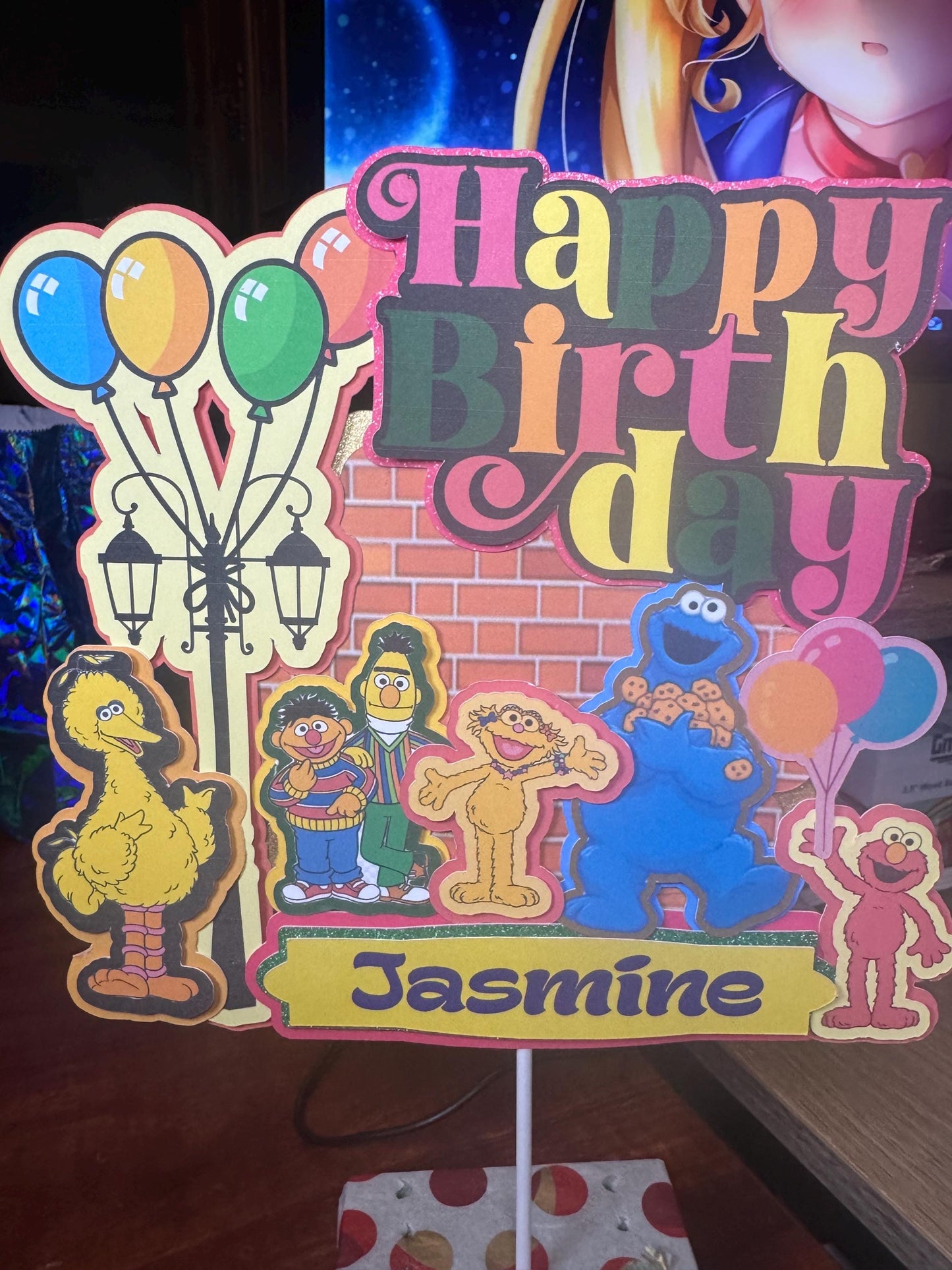 Sesame Street Cake Topper