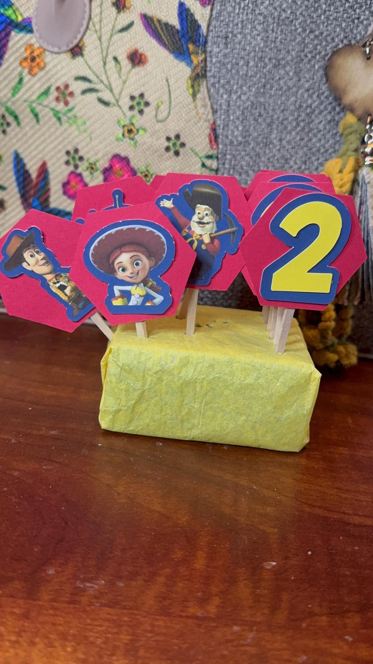 Toy Story Cupcake Toppers