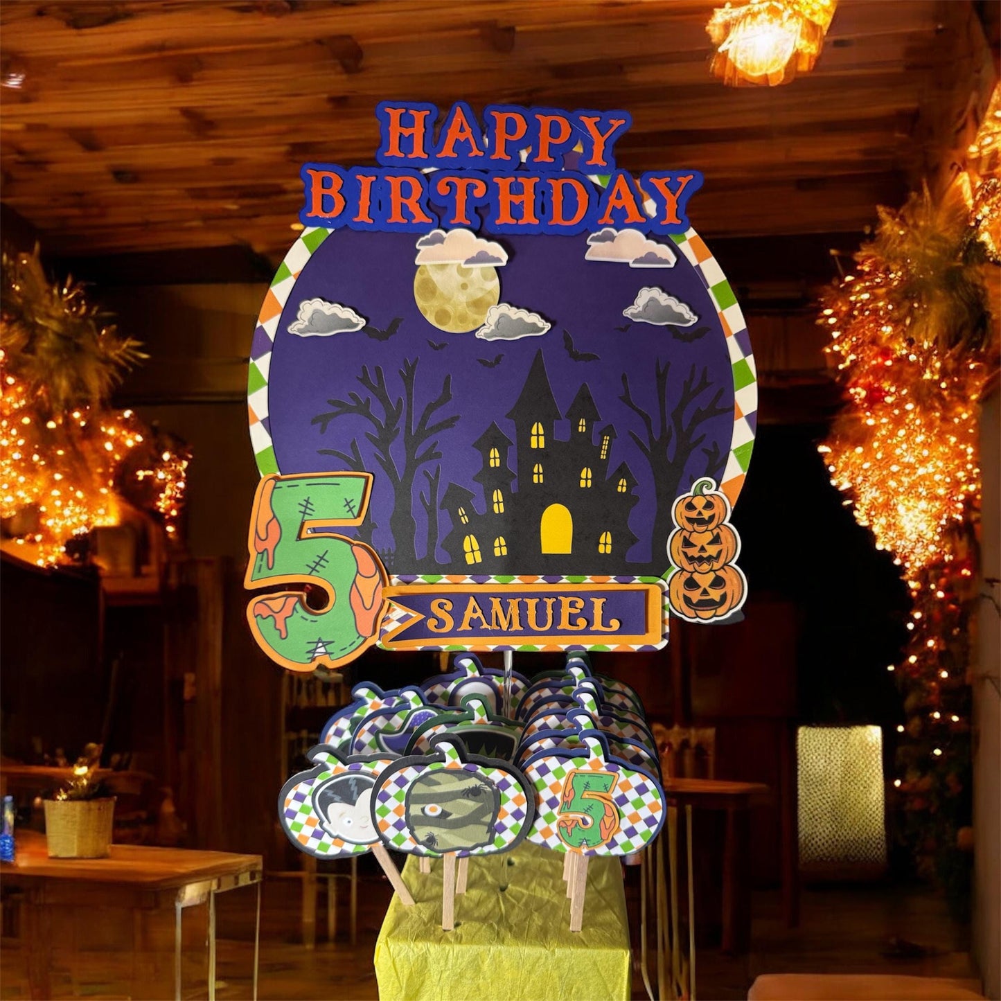 Halloween Cake Topper