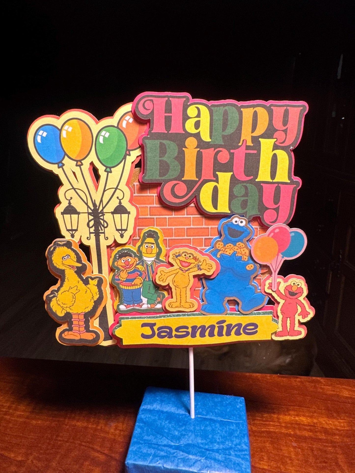 Sesame Street Cake Topper